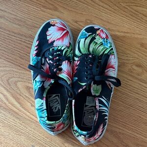 Vans Tropical Floral Canvas Shoes
